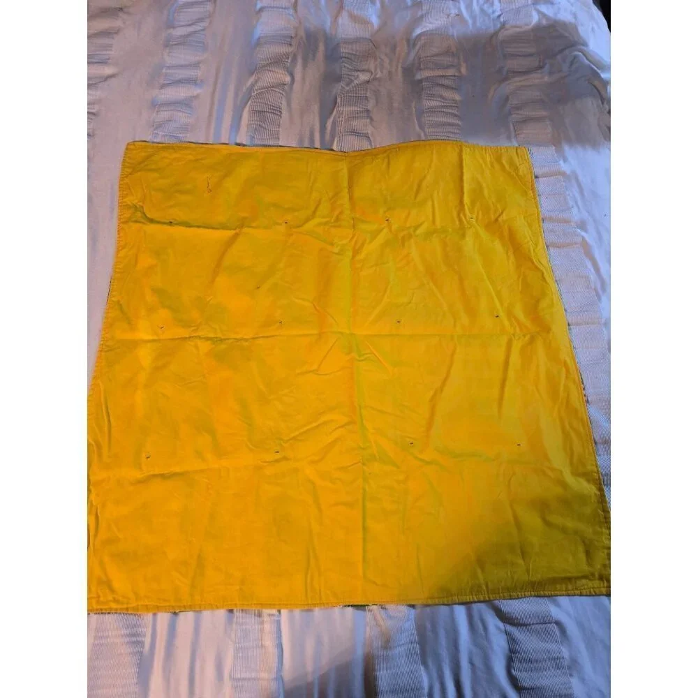 Vintage 60s 70s Granny Floral Patchwork Retro Throw Blanket